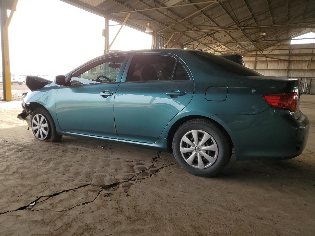 2010 Toyota Corolla VIN JTDBU4EE7AJ056053 Copart auction photo, front end damage thumbnail 2