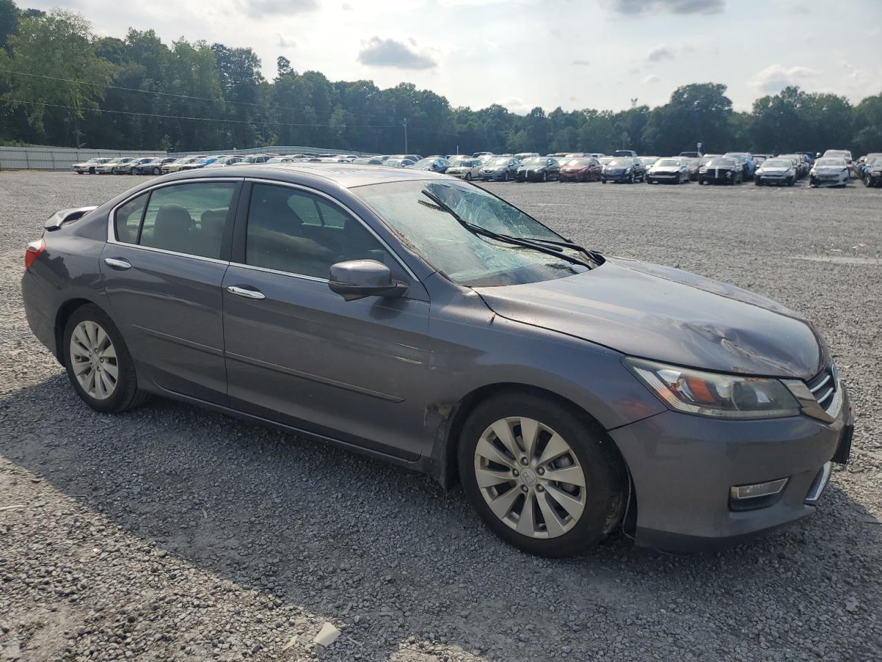 2013 Honda Accord VIN 1HGCR2F82DA058219 Copart auction photo, front end damage thumbnail 4