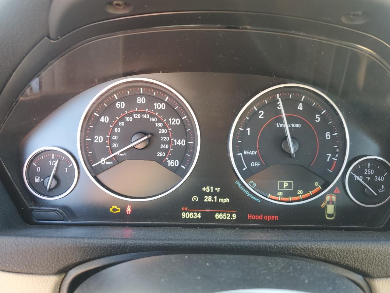 2016 BMW 4er VIN WBA4A9C52GG506535 Copart auction photo, front end damage thumbnail 9