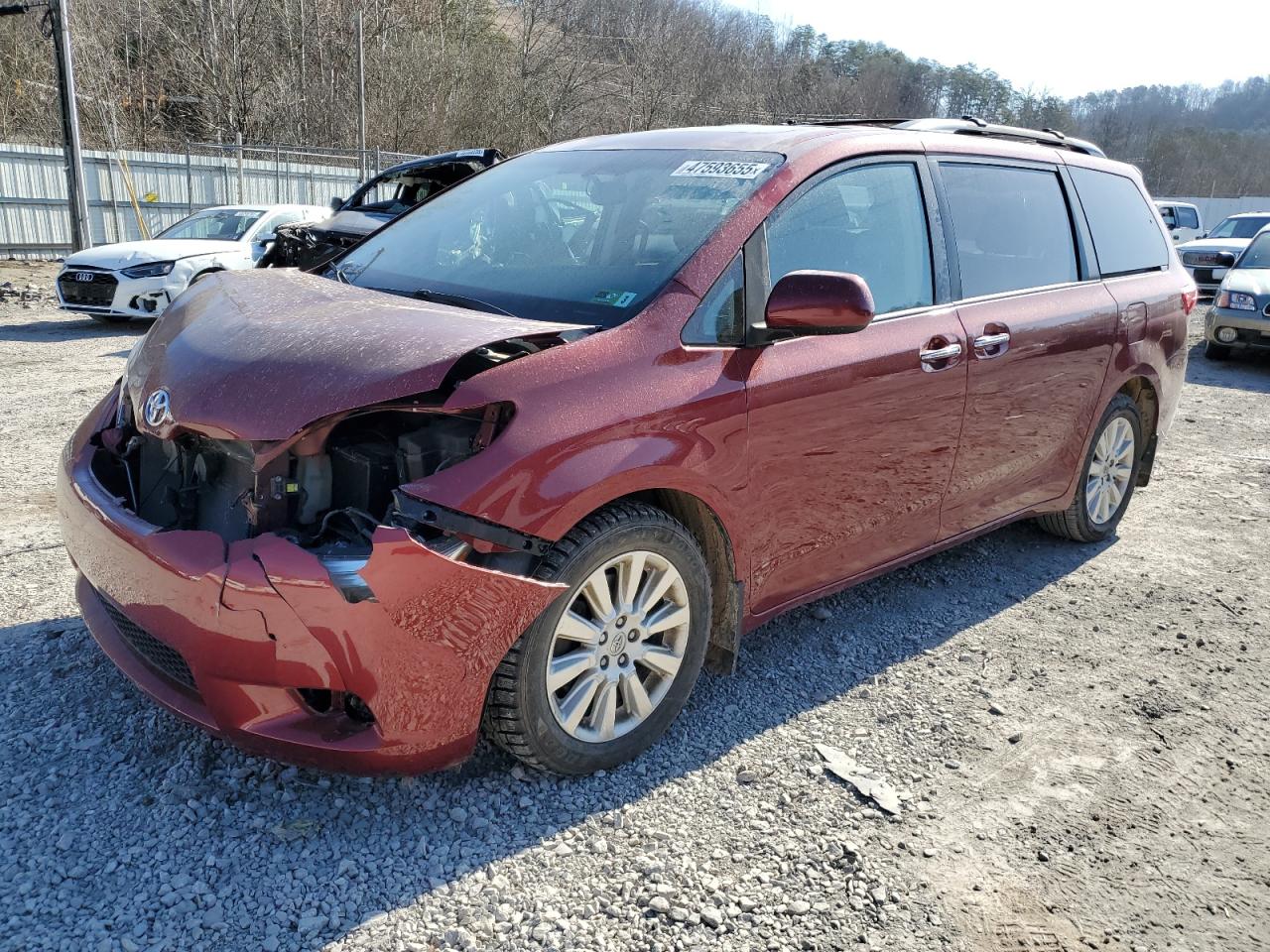 2015 Toyota Sienna VIN 5TDDK3DCXFS101103
