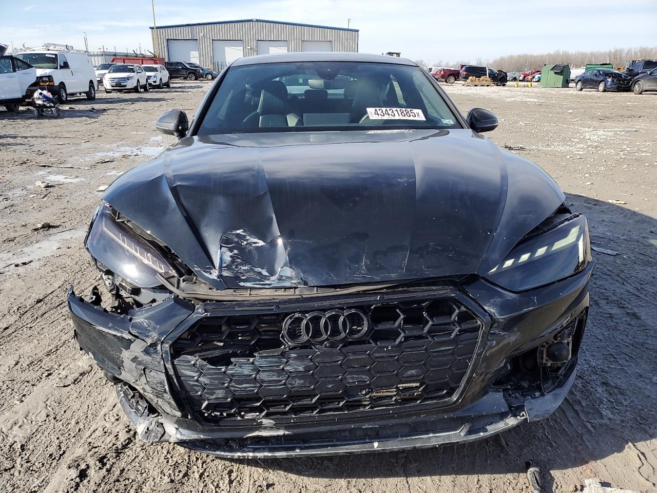 2021 Audi RS5 VIN WAUC4CF58MA003182 Copart auction photo, front end damage thumbnail 5