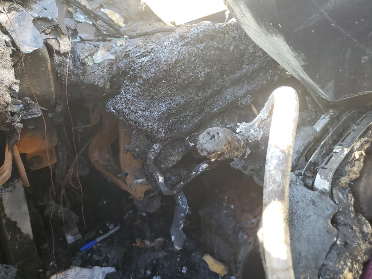 2014 GMC Terrain VIN 2GKALSEK2E6209647 Copart auction photo, burn damage thumbnail 9