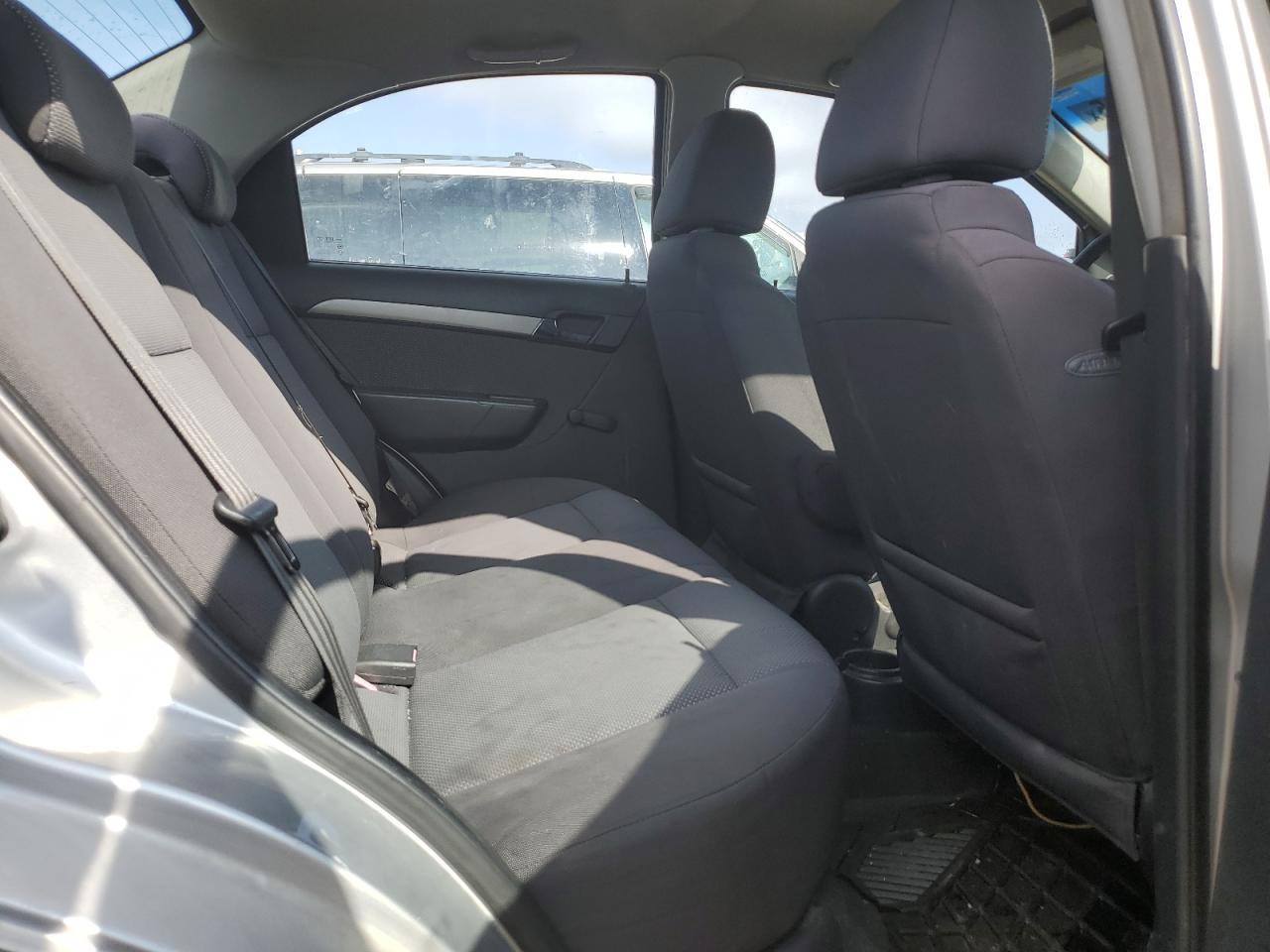 2009 Chevrolet Aveo VIN KL1TD56E49B354887 Copart auction photo, side / rear end damage thumbnail 10