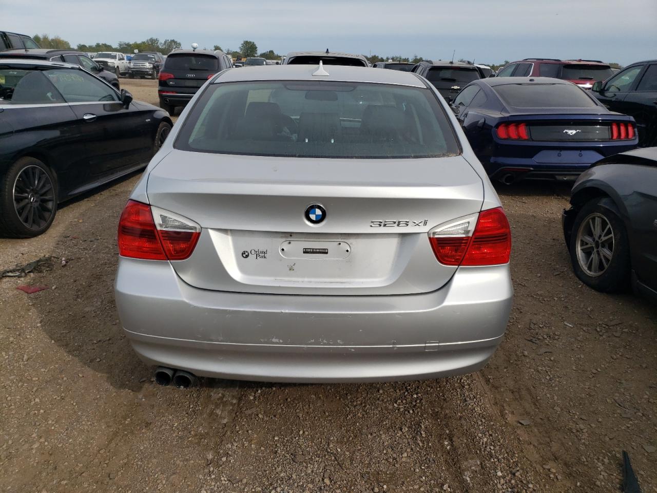 2008 BMW 3er VIN WBAVC935X8K042147 Copart auction photo, front end damage thumbnail 6