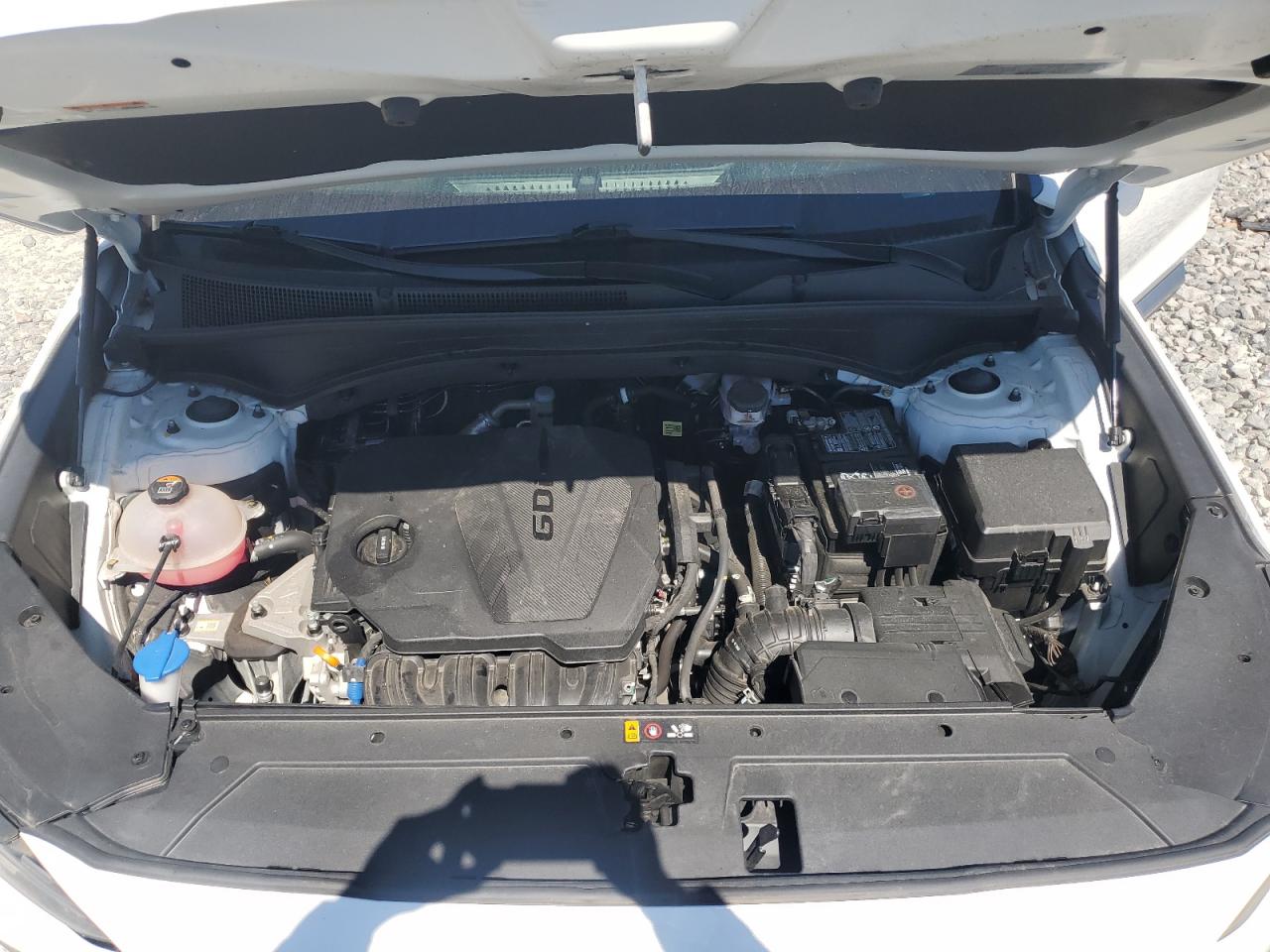 2022 Hyundai Santa Fe VIN 5NMS24AJ5NH453801 Copart auction photo, front end / side damage thumbnail 13