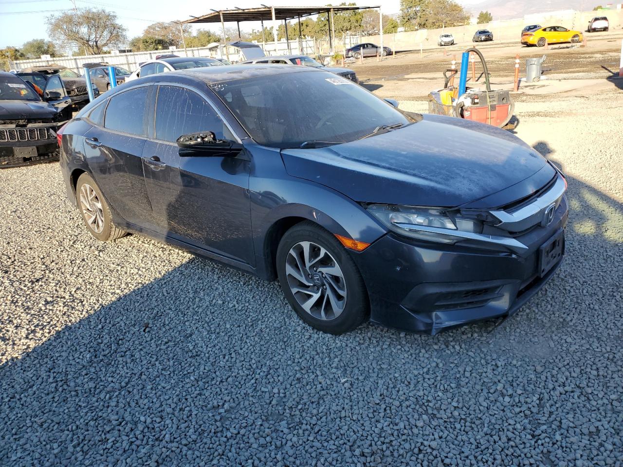 2017 Honda Civic VIN 2HGFC2F77HH509075 Copart auction photo, front end damage thumbnail 4