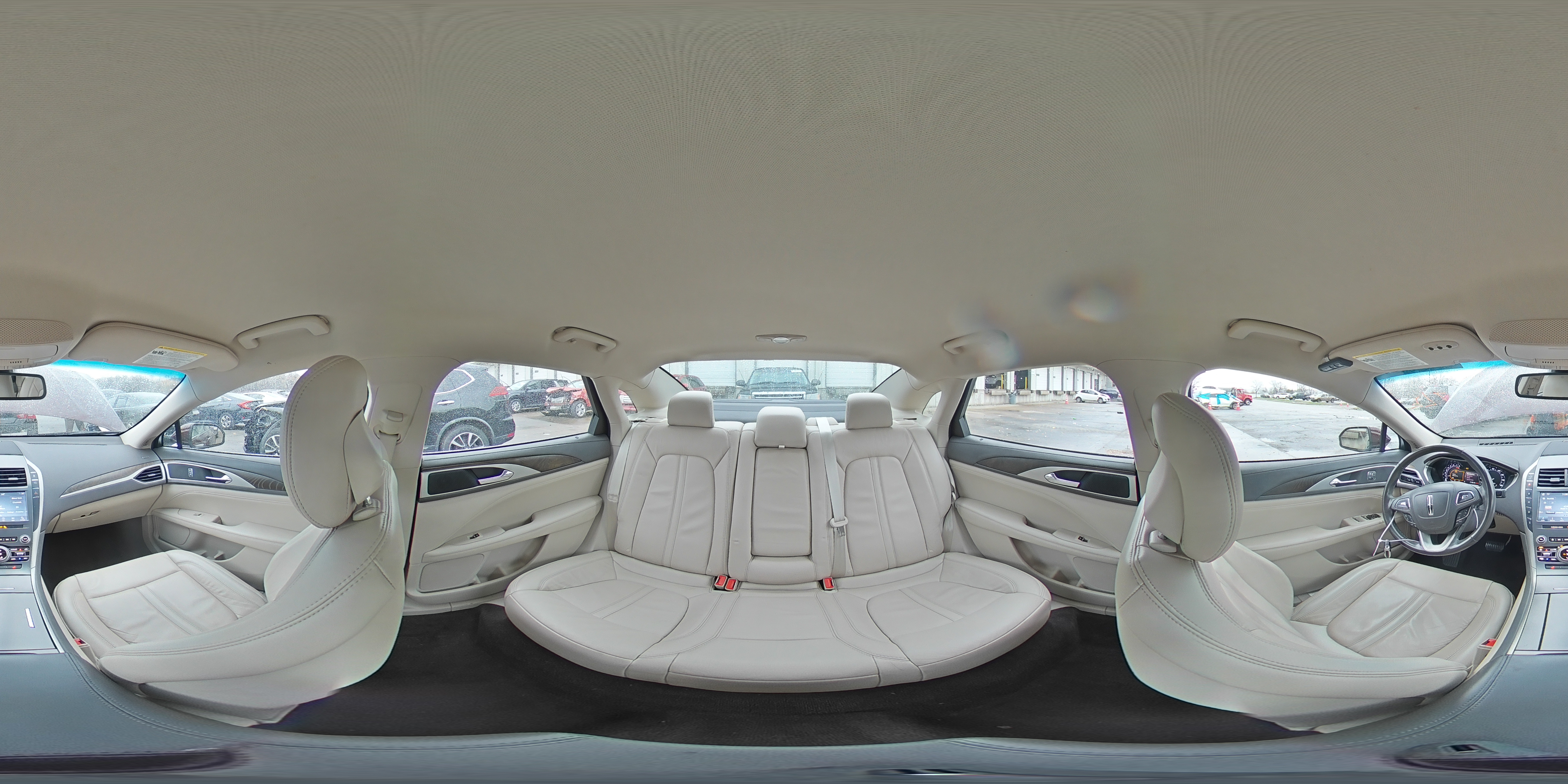 2019 Lincoln MKZ VIN 3LN6L5C92KR604236 Copart auction photo, front end / frame damage damage thumbnail 12