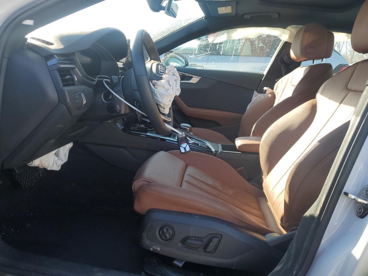 2024 Audi A4 VIN WAUEAAF43RN007895 Copart auction photo, front end / side damage thumbnail 7