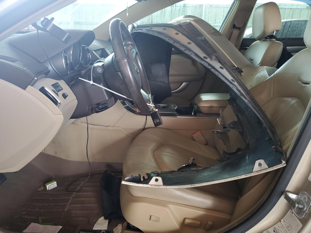2008 Cadillac CTS VIN 1G6DM577380121836 Copart auction photo, front end damage thumbnail 7