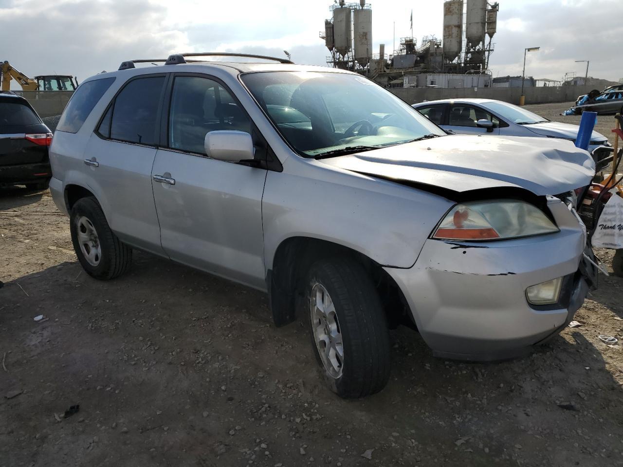 2002 Acura MDX VIN 2HNYD18812H500832 Copart auction photo, front end damage thumbnail 4