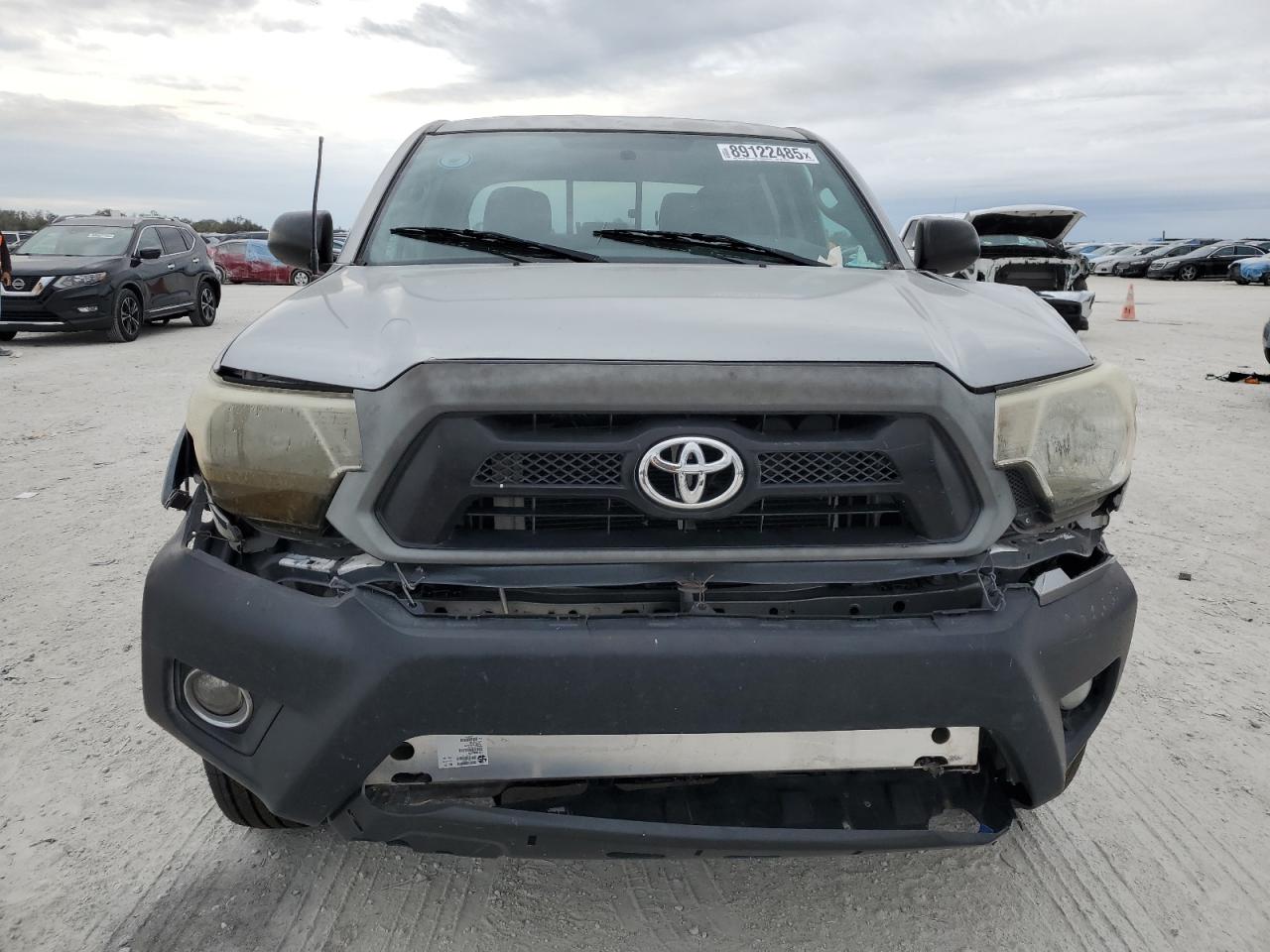 2014 Toyota Tacoma VIN 3TMJU4GN7EM157286 Copart auction photo, all over damage thumbnail 5