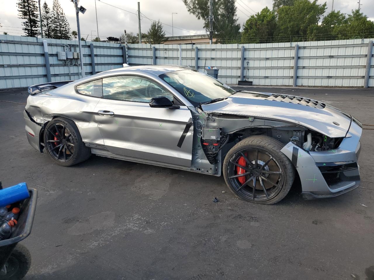 2020 Ford Mustang VIN 1FA6P8SJ6L5502969 Copart auction photo, all over / mechanical damage thumbnail 4