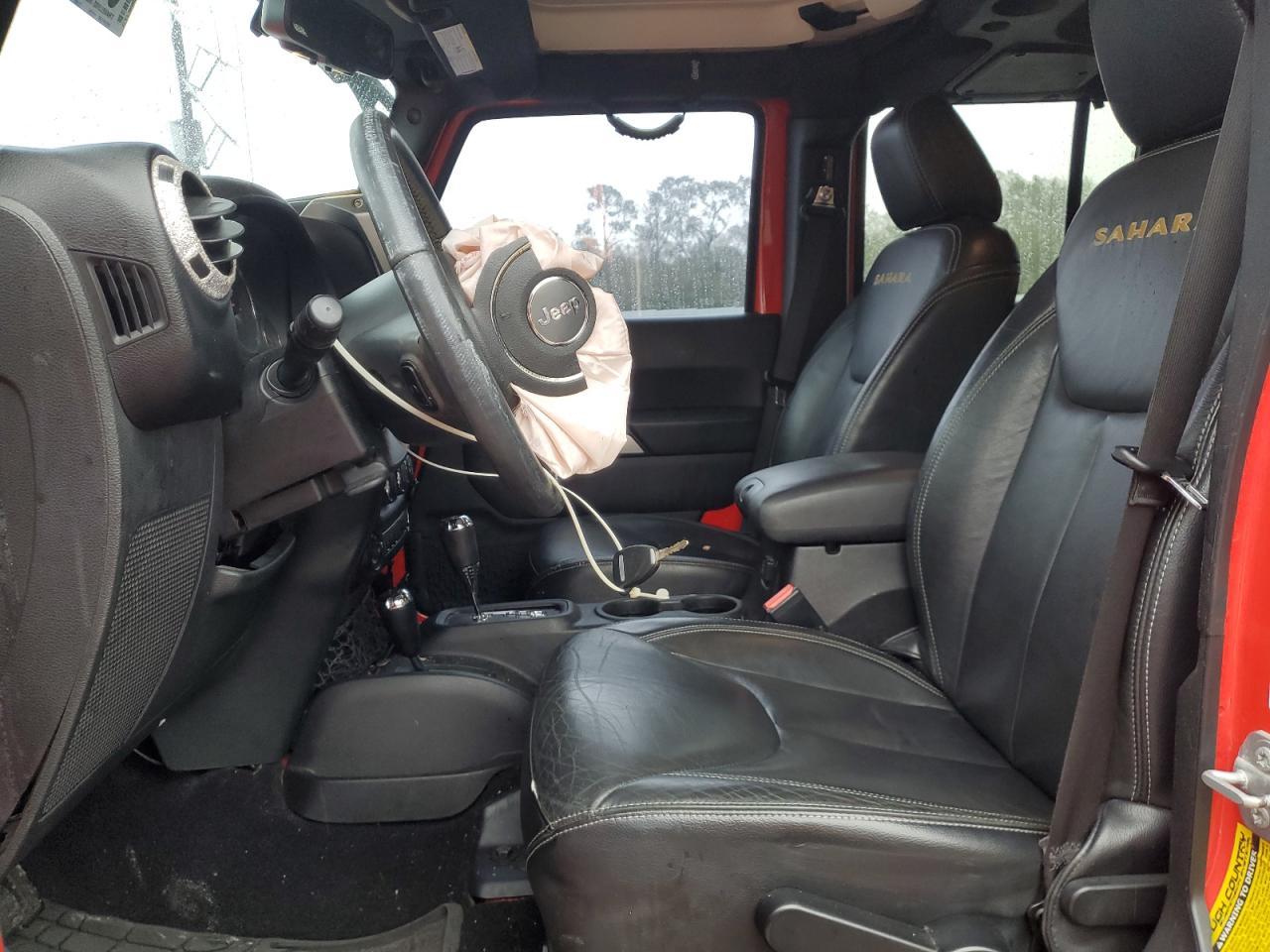 2015 Jeep Wrangler VIN 1C4BJWEG3FL708782 Copart auction photo, front end damage thumbnail 7