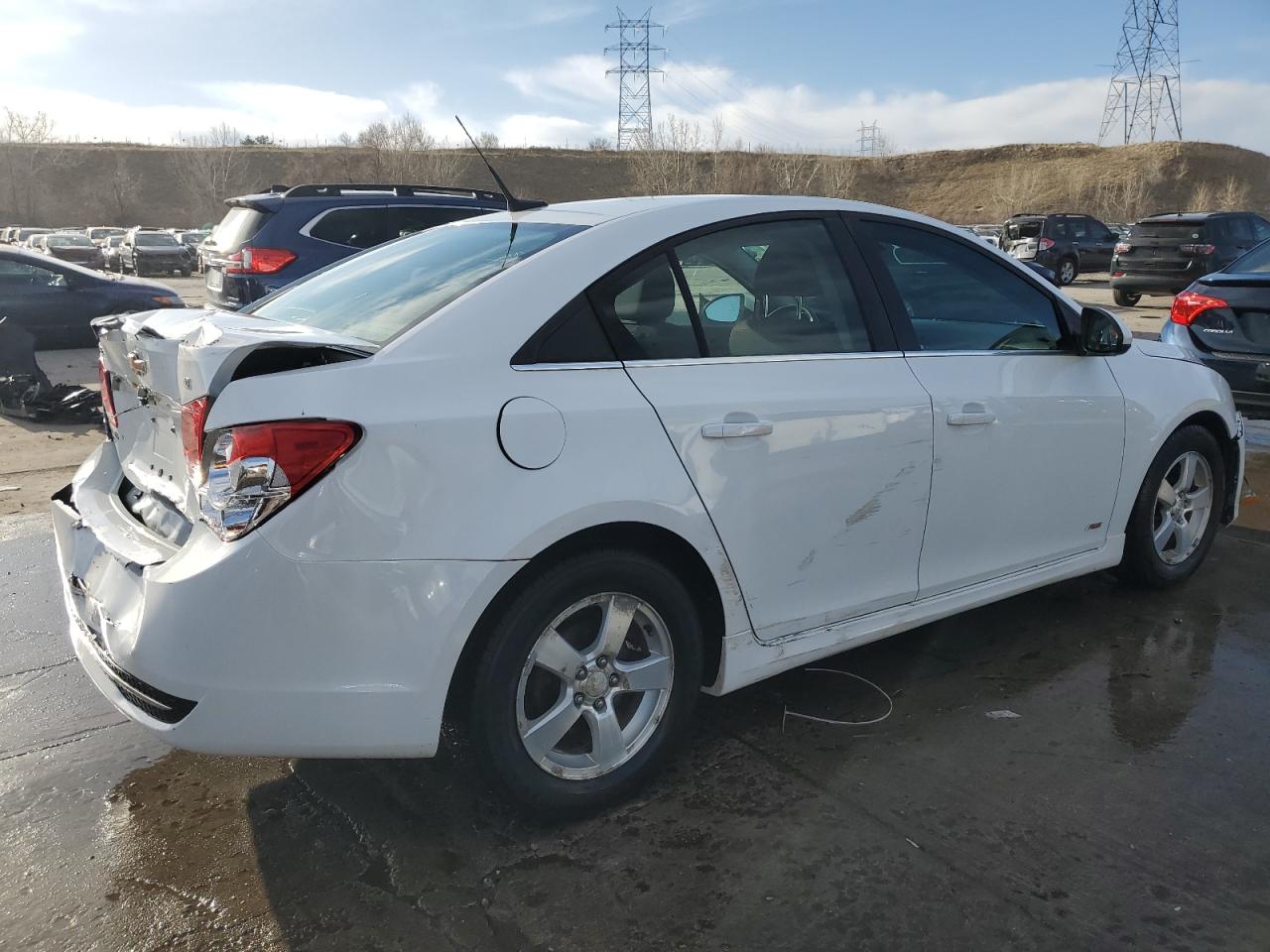 2012 Chevrolet Cruze VIN 1G1PF5SC8C7356783 Copart auction photo, rear end / front end damage thumbnail 3