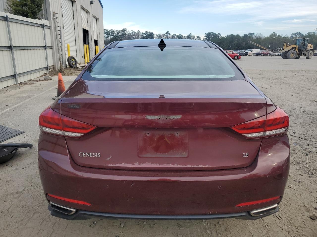 2016 Hyundai Genesis VIN KMHGN4JE6GU140067 Copart auction photo, front end damage thumbnail 6