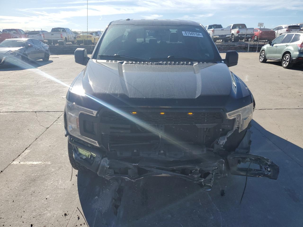 2018 Ford F-150 VIN 1FTEW1EP0JFA75442 Copart auction photo, front end / side damage thumbnail 5