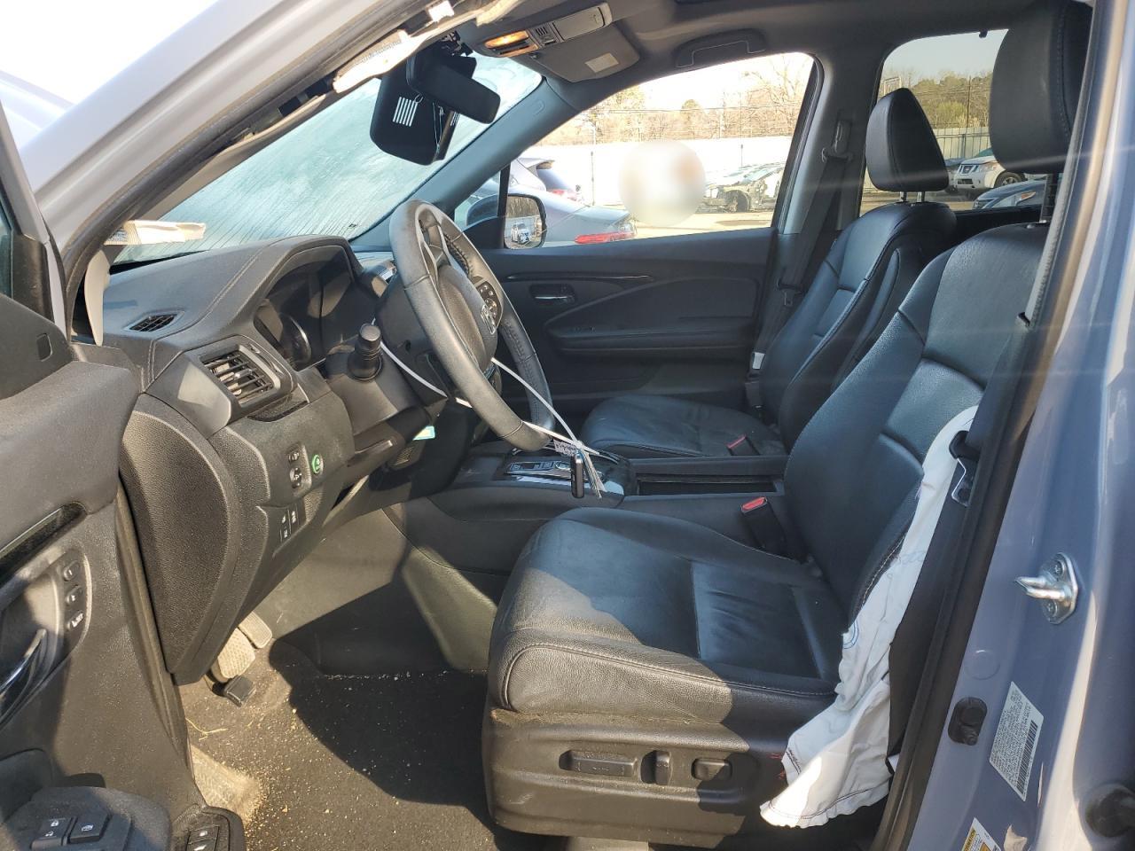 2022 Honda Pilot VIN 5FNYF5H69NB031537 Copart auction photo, side damage thumbnail 7