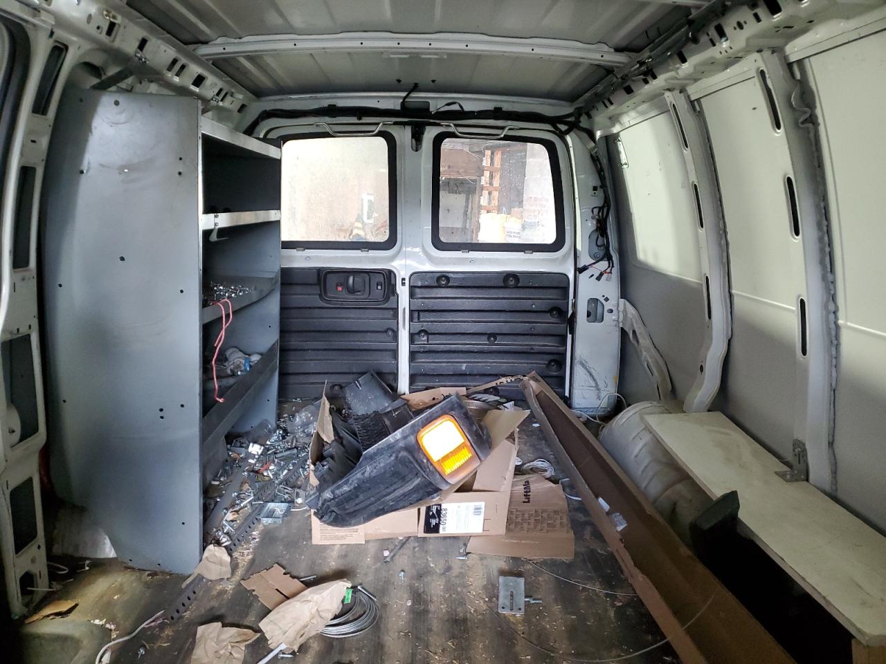 2014 Chevrolet Express VIN 1GCSHAF45E1204747 Copart auction photo, front end damage thumbnail 10