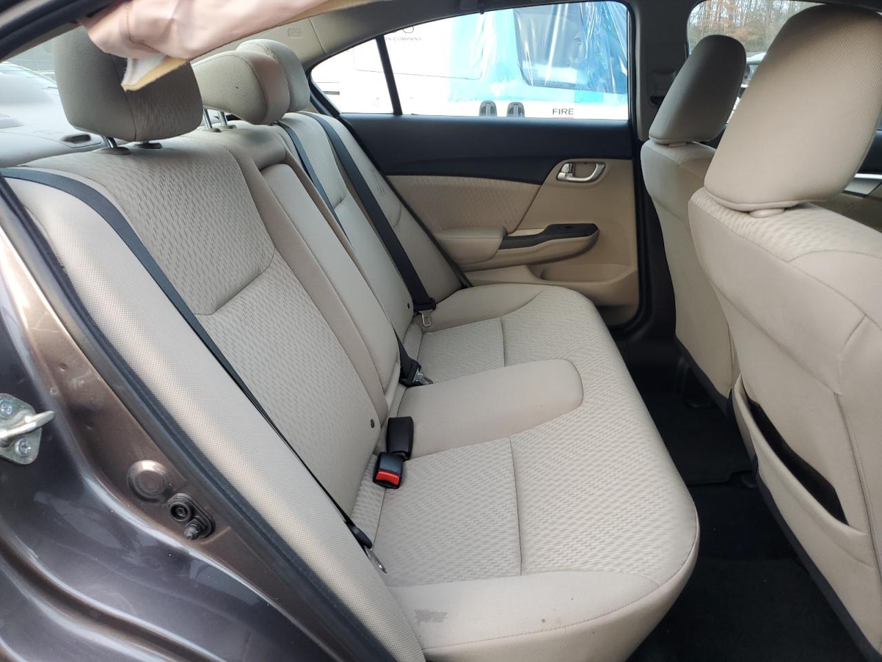 2015 Honda Civic VIN 19XFB2F87FE212939 Copart auction photo, side damage thumbnail 10