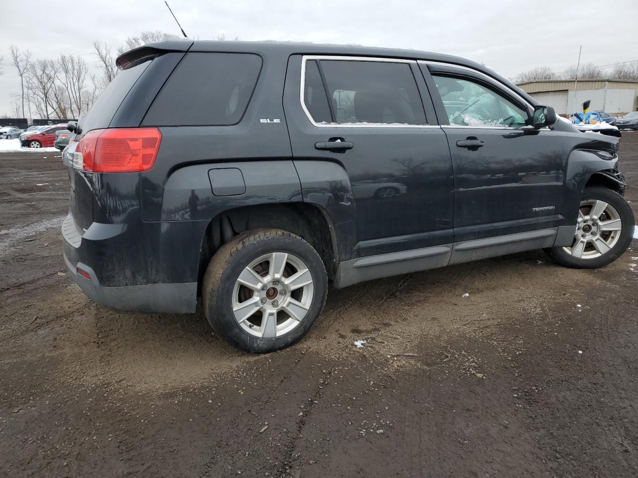 2012 GMC Terrain VIN 2GKFLREK2C6253868 Copart auction photo, front end / side damage thumbnail 3