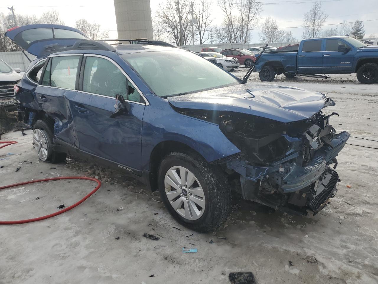 2019 Subaru Outback VIN 4S4BSABC9K3209136 Copart auction photo, all over damage thumbnail 4