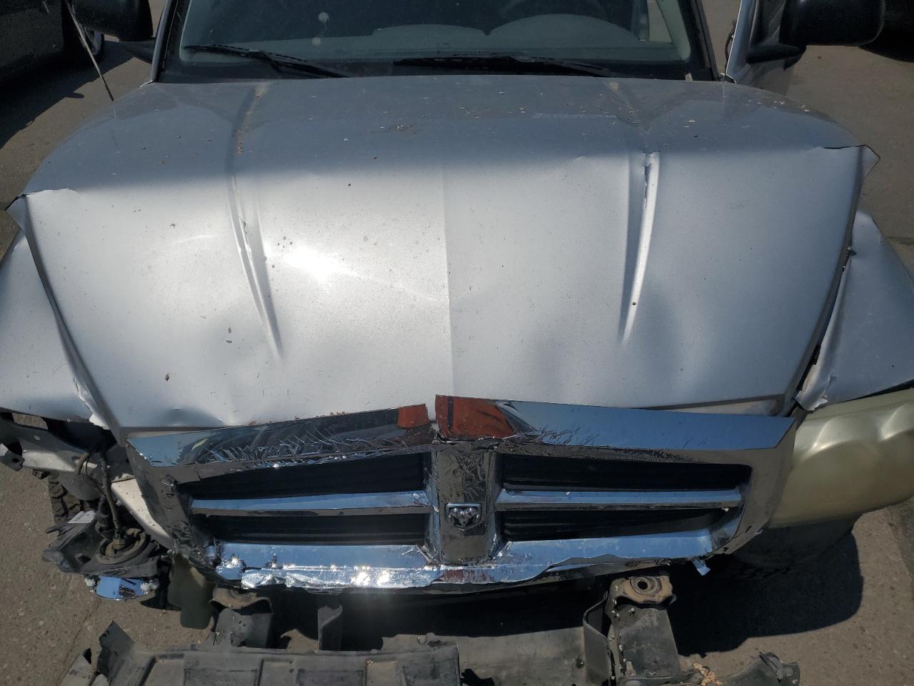 2007 Dodge Dakota VIN 1D7HW48P47S171560 Copart auction photo, rear end / front end damage thumbnail 11