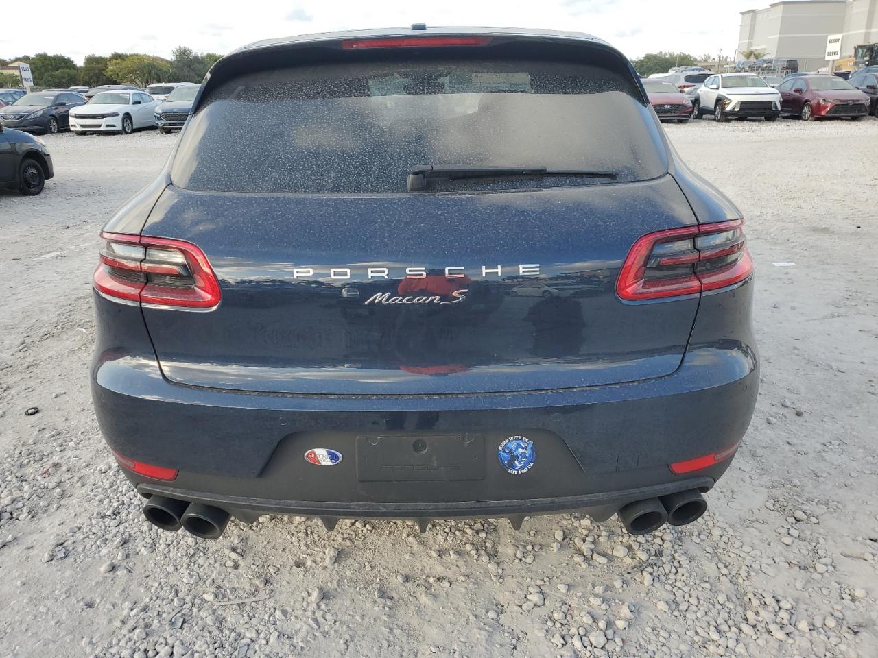 2018 Porsche Macan VIN WP1AB2A56JLB35860 Copart auction photo, front end damage thumbnail 6