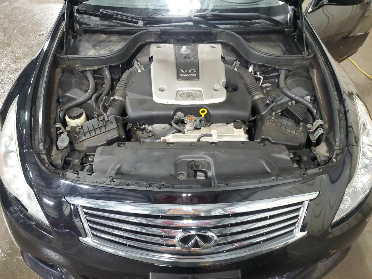 2013 Infiniti G VIN JN1CV6AR1DM766271 Copart auction photo, front end damage thumbnail 12