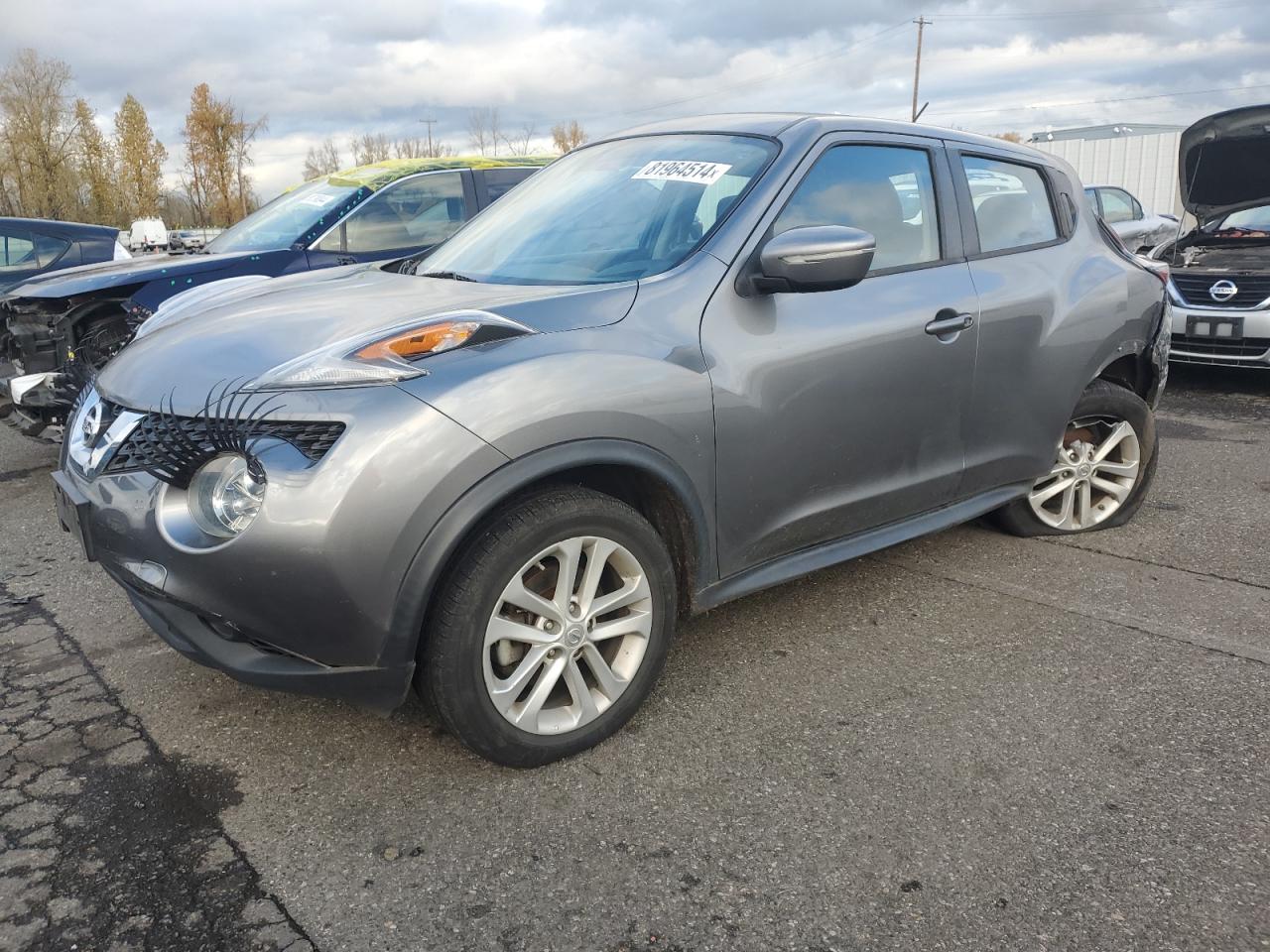 2016 Nissan Juke VIN JN8AF5MV2GT656185