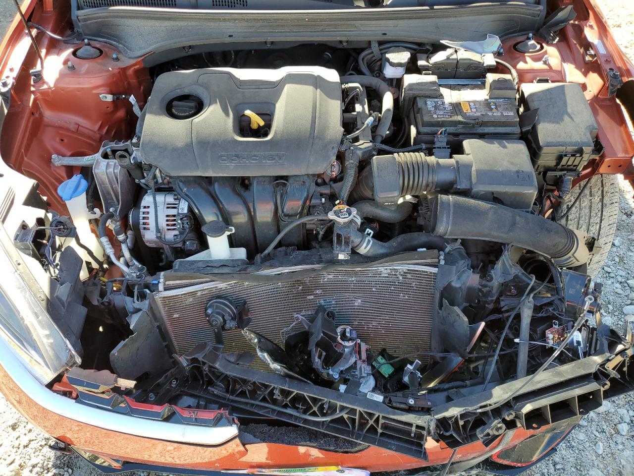 2023 KIA Forte VIN 3KPF54AD9PE652881 Copart auction photo, front end damage thumbnail 11