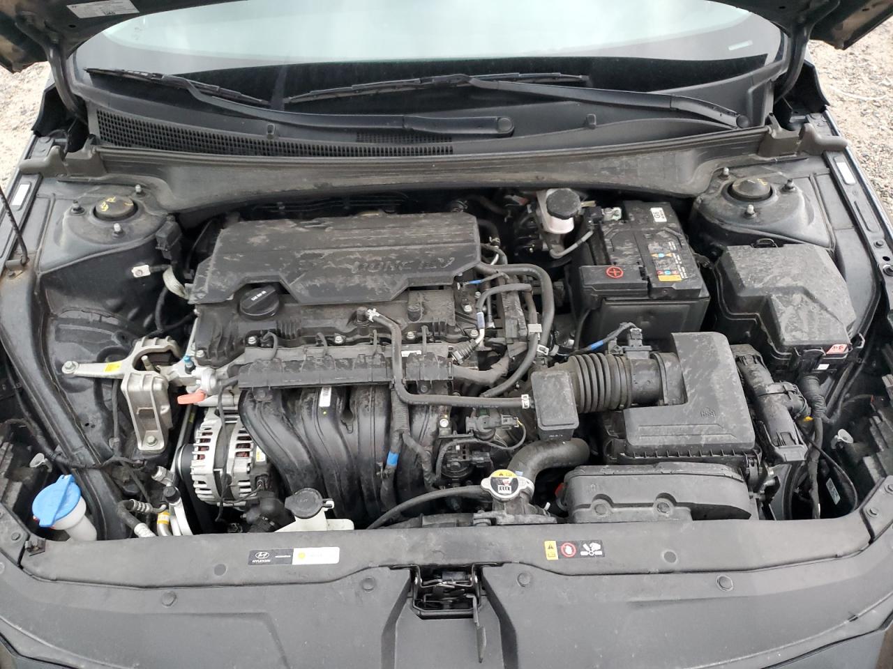 2023 Hyundai Elantra VIN KMHLM4AG0PU520802 Copart auction photo, side damage thumbnail 11