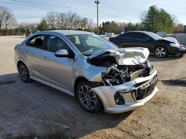 2020 Chevrolet Sonic VIN 1G1JD5SB3L4125181 Copart auction photo, front end / undercarriage damage thumbnail 4