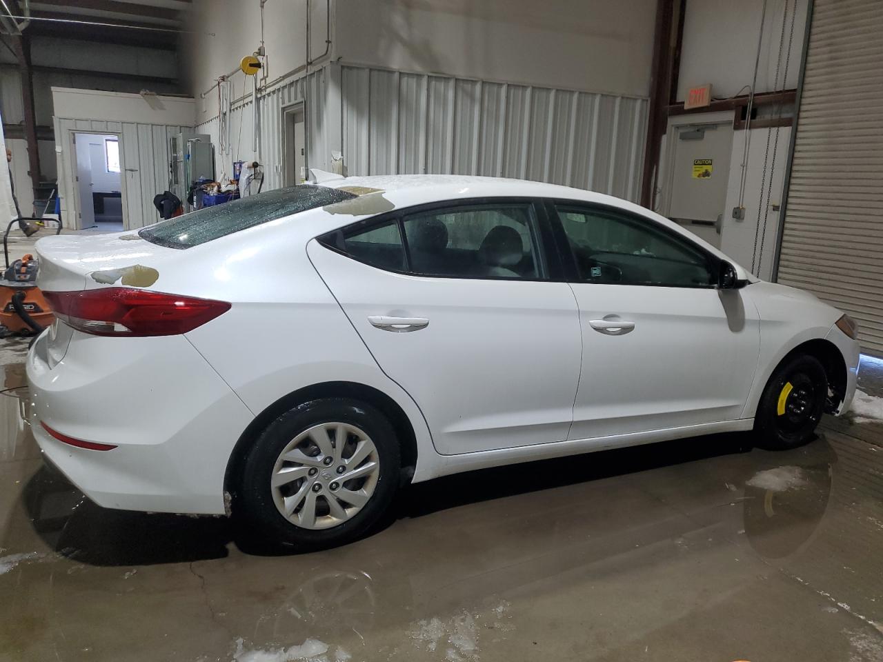 2017 Hyundai Elantra VIN 5NPD74LF6HH164923 Copart auction photo, vandalism damage thumbnail 3