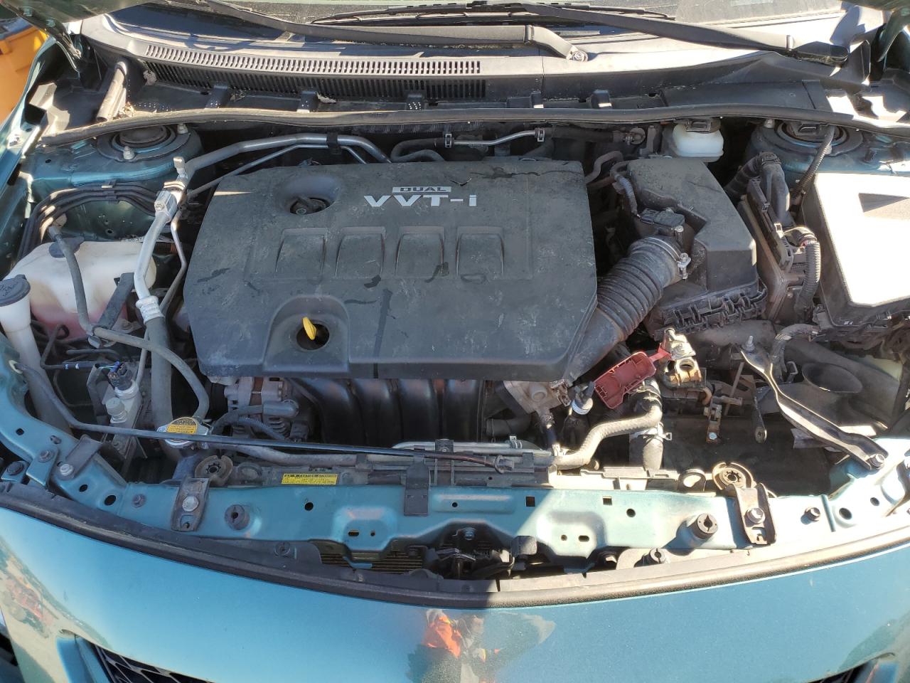 2009 Toyota Corolla VIN JTDBL40E69J052968 Copart auction photo, front end / side damage thumbnail 12