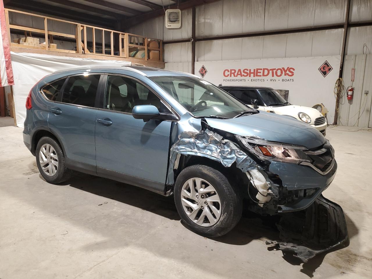 2016 Honda CR-V VIN 2HKRM3H72GH517361 Copart auction photo, front end damage thumbnail 4