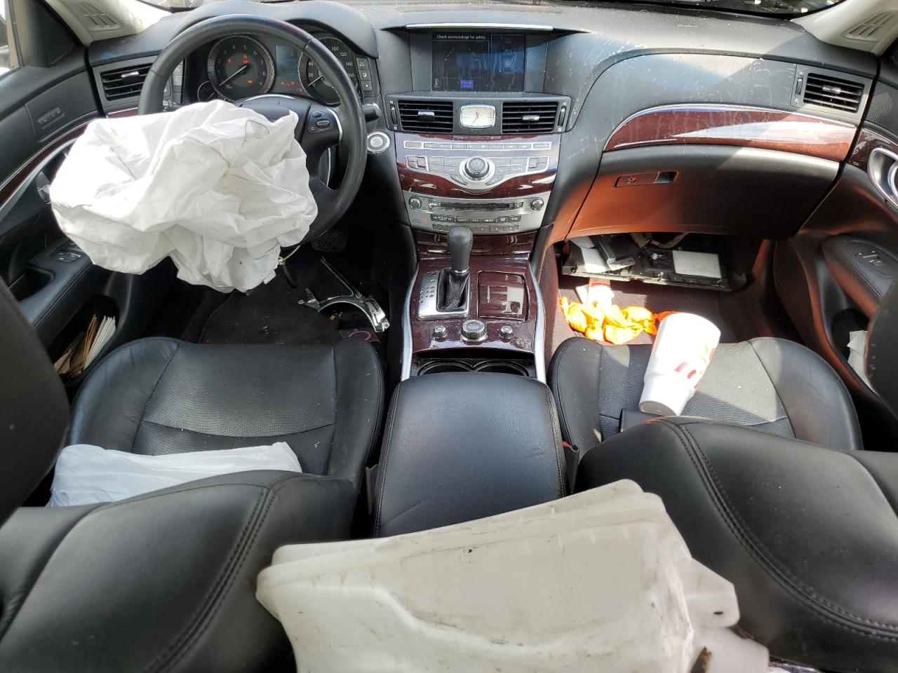 2018 Infiniti Q70 VIN JN1BY1AR1JM220149 Copart auction photo, front end / minor dent/scratches damage thumbnail 8