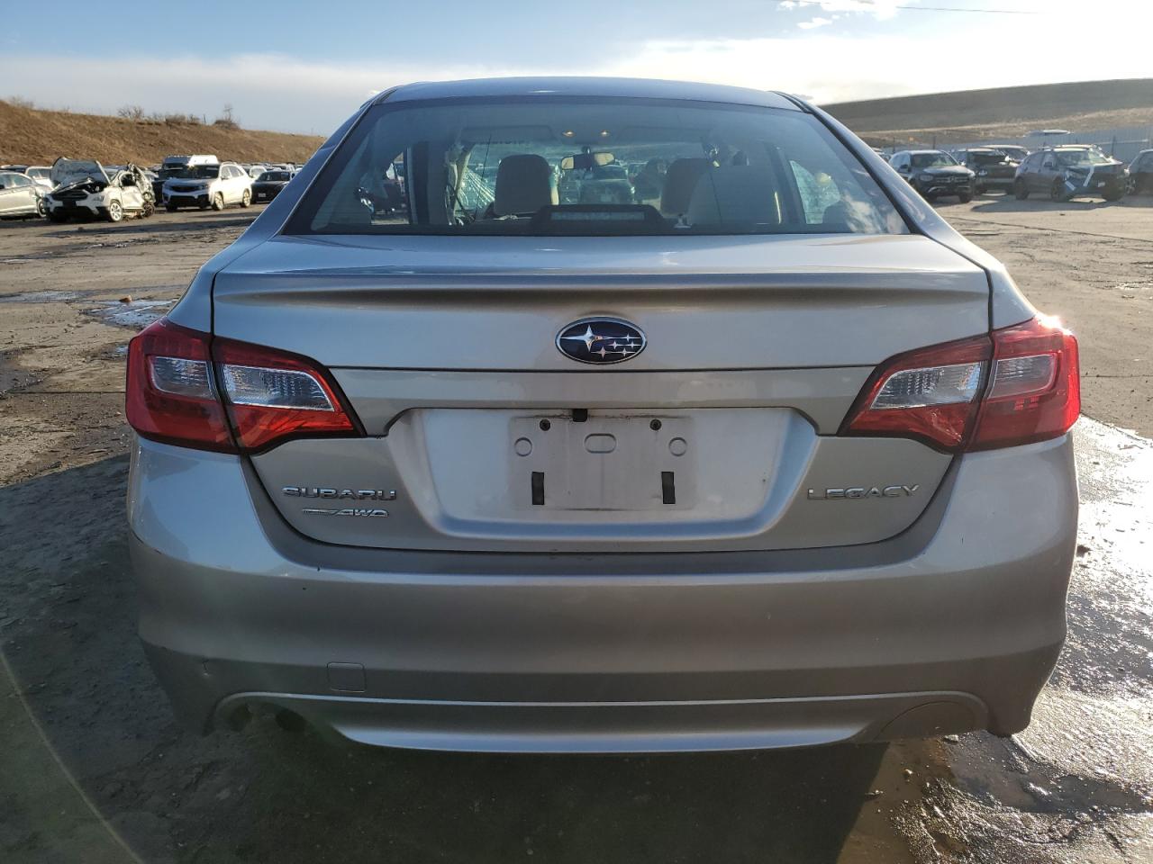 2016 Subaru Legacy VIN 4S3BNBA60G3053122 Copart auction photo, side damage thumbnail 6