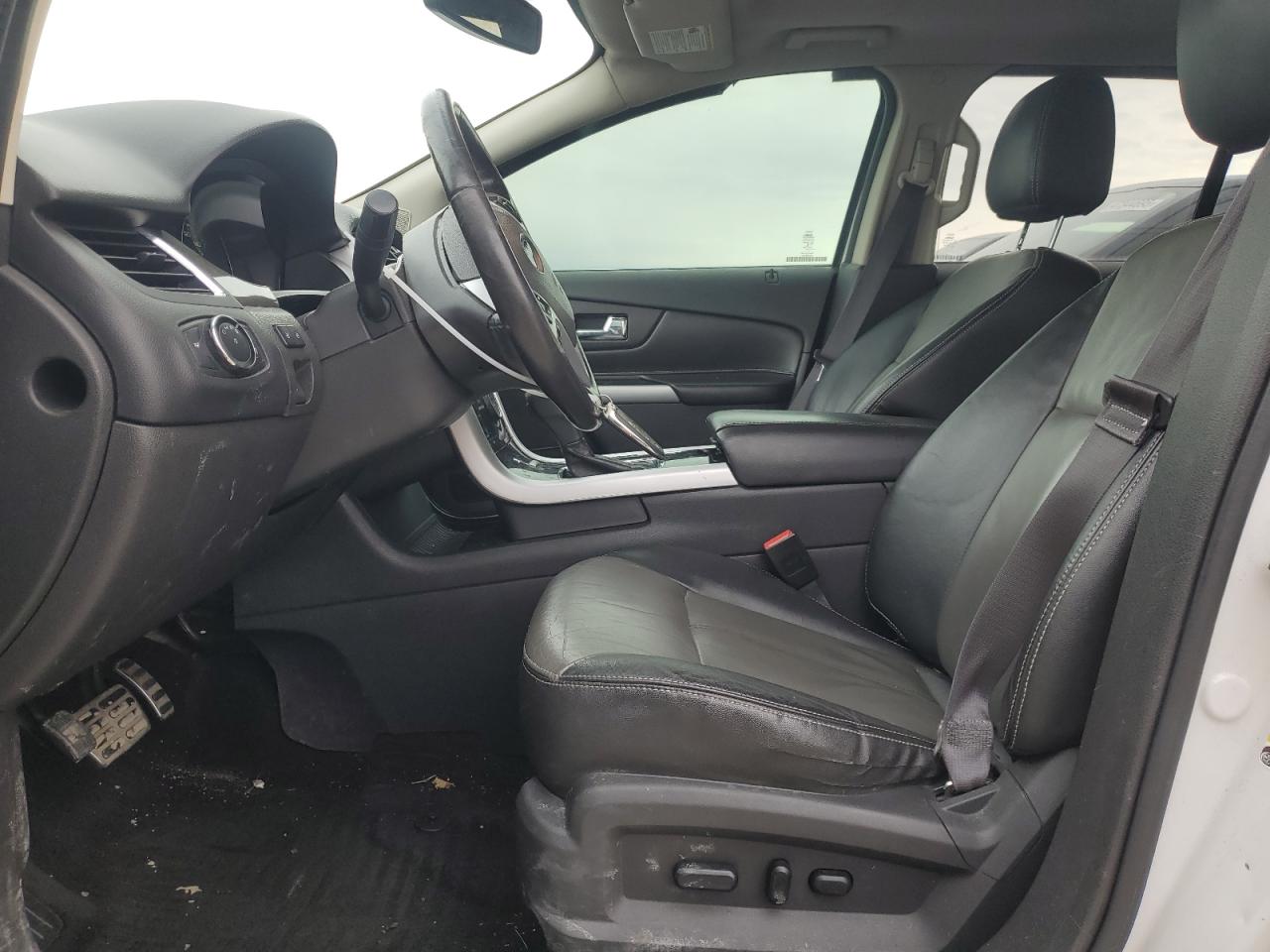 2014 Ford Edge VIN 2FMDK3AK1EBA50064 Copart auction photo, side / front end damage thumbnail 7