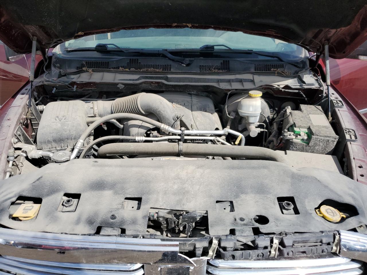 2017 RAM 1500 VIN 3C6RR7LT8HG506699 Copart auction photo, all over damage thumbnail 11