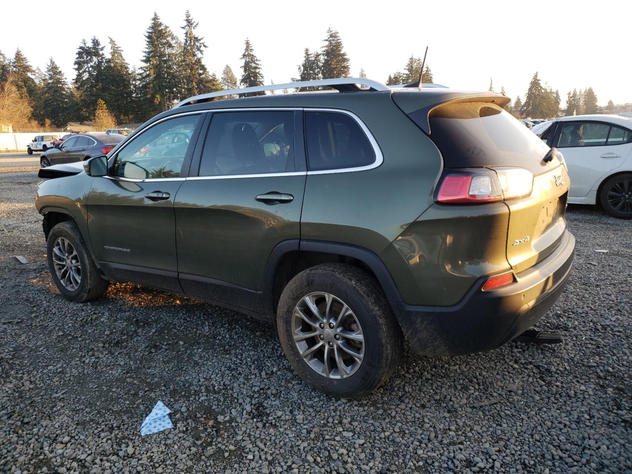2020 Jeep Grand Cherokee VIN 1C4PJMLB5LD555684 Copart auction photo, front end damage thumbnail 2