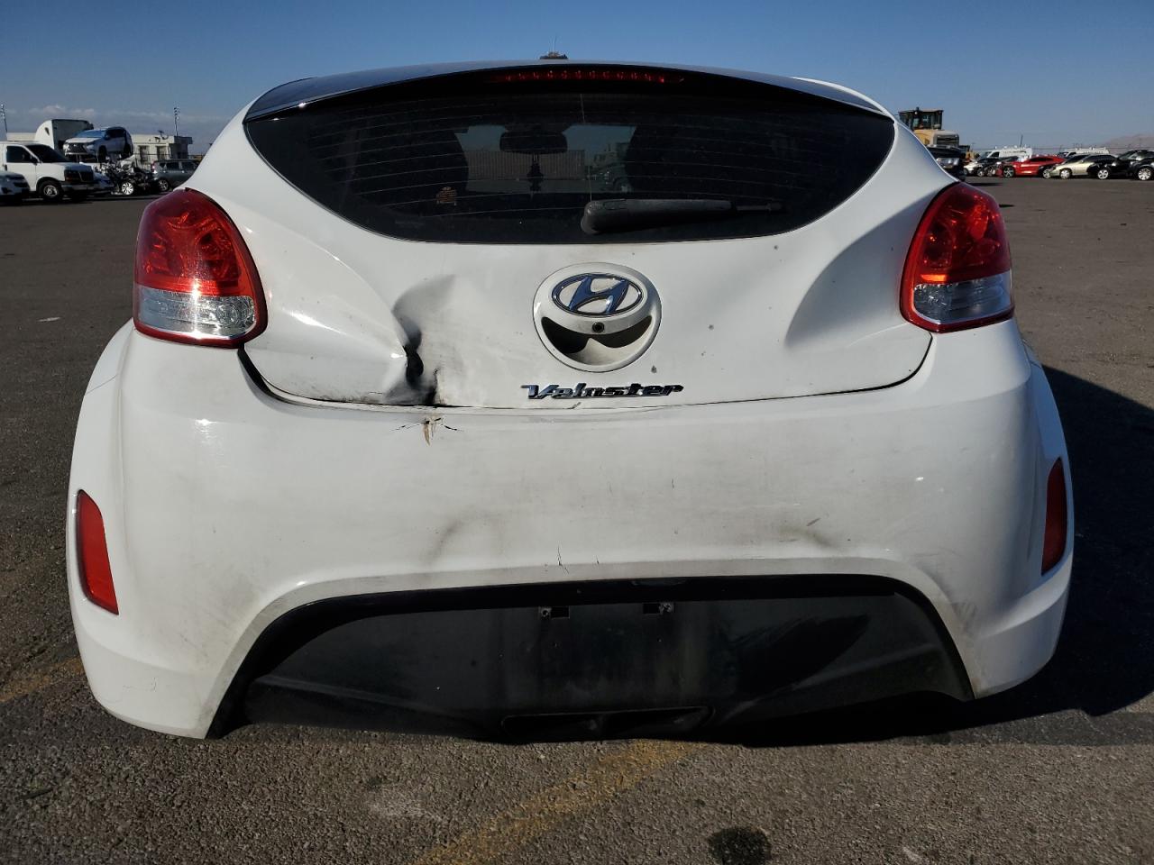 2016 Hyundai Veloster VIN KMHTC6AD6GU293913 Copart auction photo, front end damage thumbnail 6