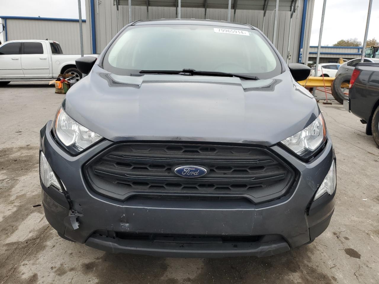 2021 Ford EcoSport VIN MAJ3S2FE9MC419156 Copart auction photo, rear end / front end damage thumbnail 5