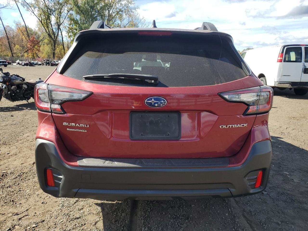 2021 Subaru Outback VIN 4S4BTACC1M3191102 Copart auction photo, front end / minor dent/scratches damage thumbnail 6