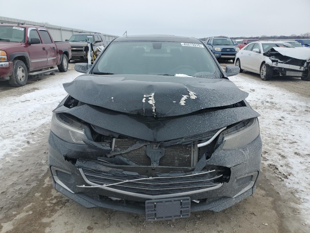 2017 Chevrolet Malibu VIN 1G1ZH5SX8HF244472 Copart auction photo, front end damage thumbnail 5