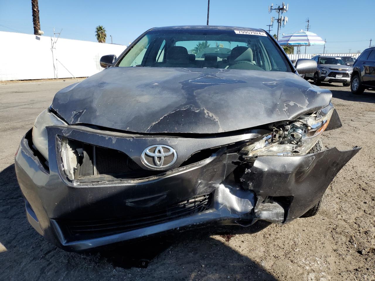2011 Toyota Camry VIN 4T4BF3EK0BR125094 Copart auction photo, front end / minor dent/scratches damage thumbnail 5