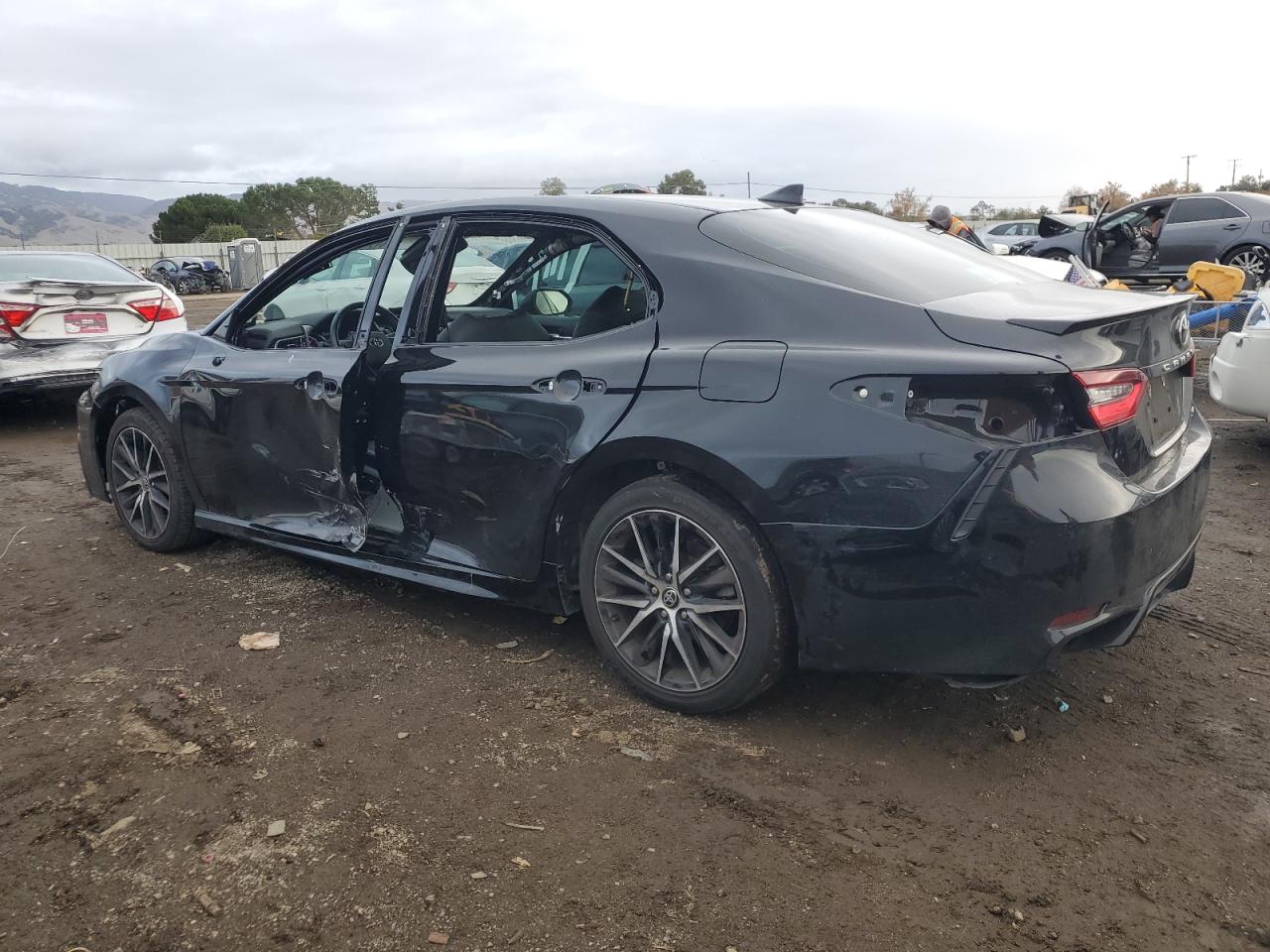 2021 Toyota Camry VIN 4T1G11AK8MU460065 Copart auction photo, all over damage thumbnail 2