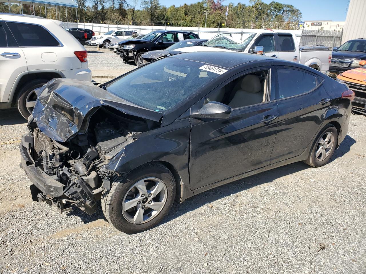 2015 Hyundai Elantra VIN KMHDH4AE7FU382648