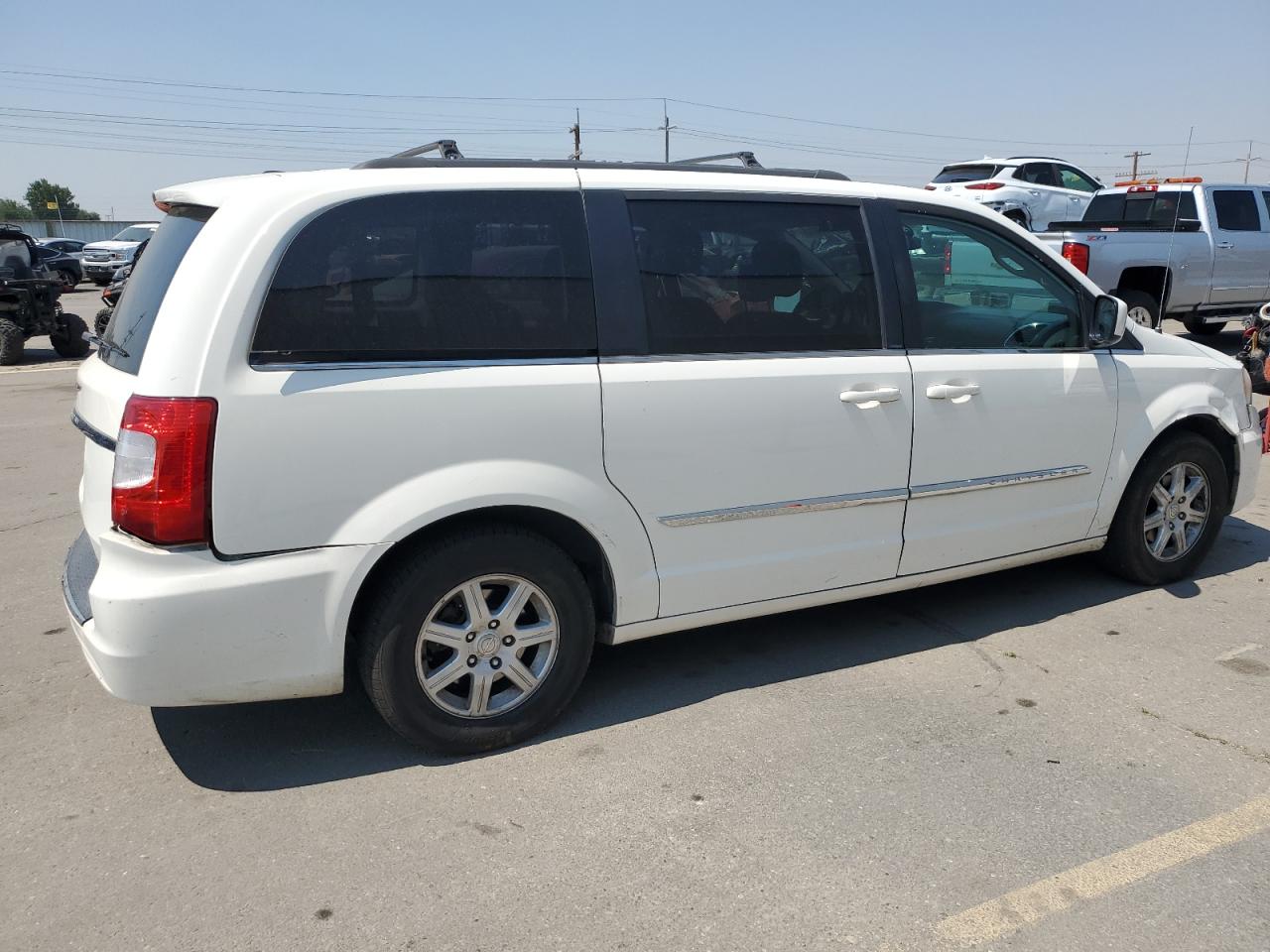 2011 Chrysler Town & Country VIN 2A4RR5DG6BR735148 Copart auction photo, rear end / mechanical damage thumbnail 3