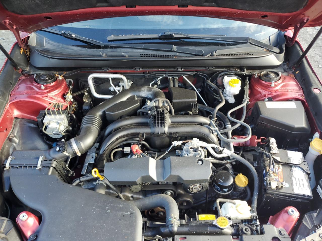 2018 Subaru Legacy VIN 4S3BNAB68J3025259 Copart auction photo, side / front end damage thumbnail 11