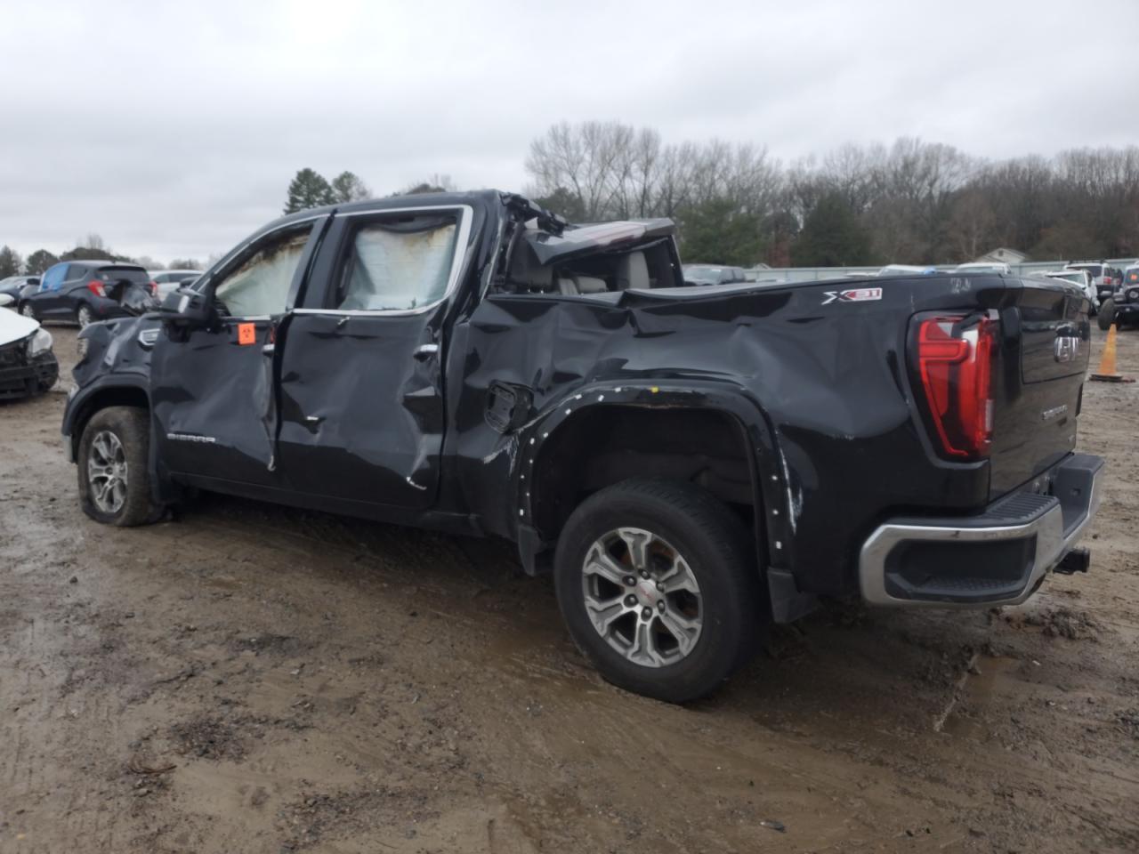2020 GMC Sierra VIN 3GTU9DED2LG355777 Copart auction photo, all over damage thumbnail 2